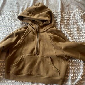 Lululemon crop scuba hoodie